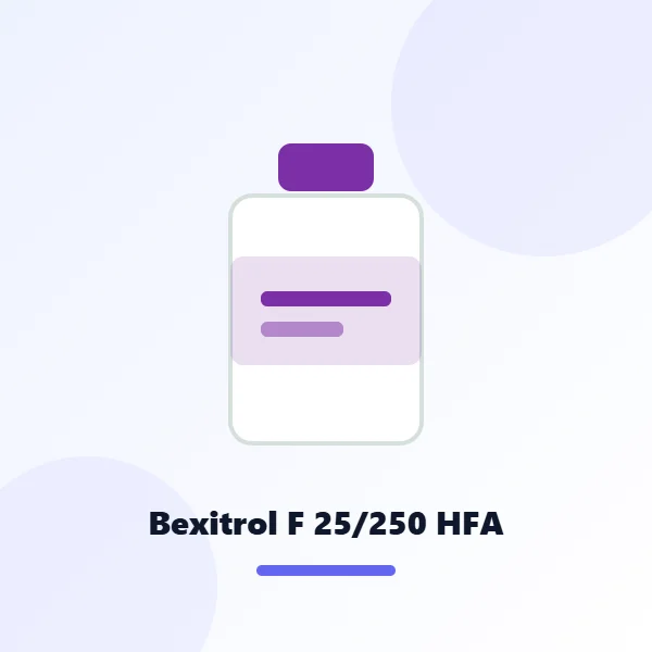 Bexitrol F 25/250 HFA
