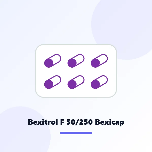 Bexitrol F 50/250 Bexicap