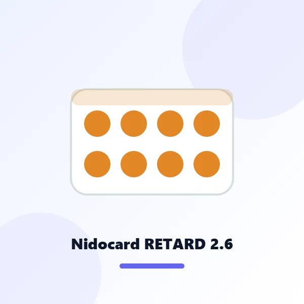 Nidocard RETARD 2.6