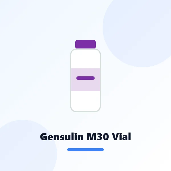 Gensulin M30 Vial