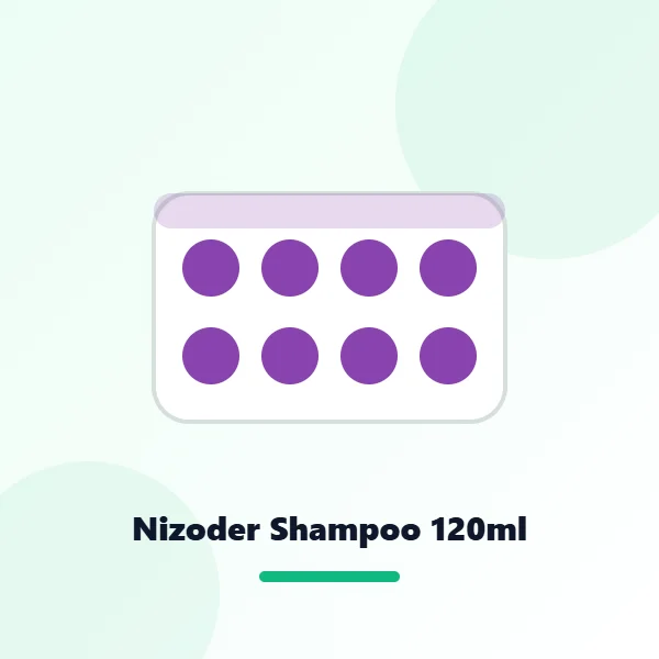 Nizoder Shampoo 120ml