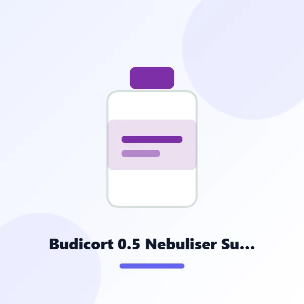 Budicort 0.5 Nebuliser Suspension