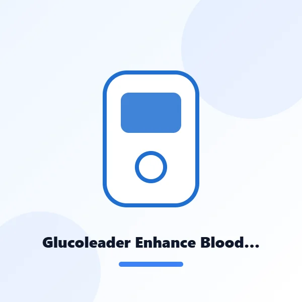 Glucoleader Enhance Blood Glucose Test Strips (Blue) 25pcs