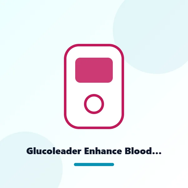 Glucoleader Enhance Blood Glucose Test Strips Red 25's Pack