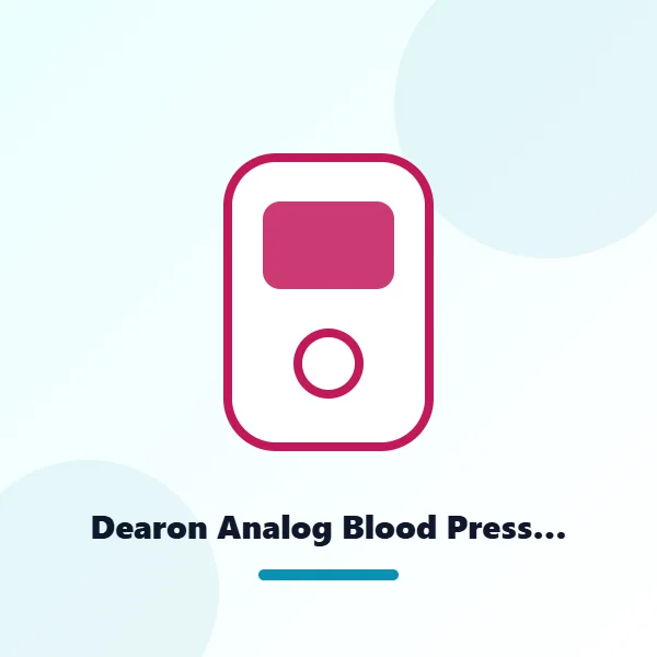 Dearon Analog Blood Pressure Machine with Stethoscope