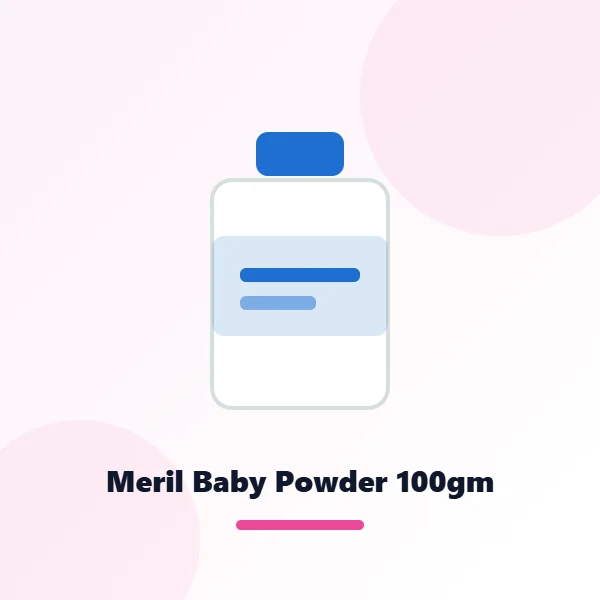 Meril Baby Powder 100gm