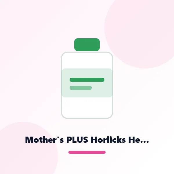 Mother's PLUS Horlicks Health and Nutrition Drink BIB 350g