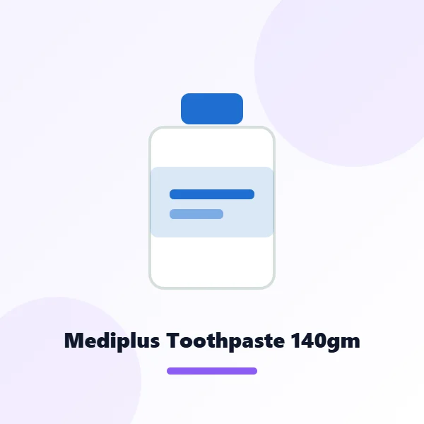 Mediplus Toothpaste 140gm