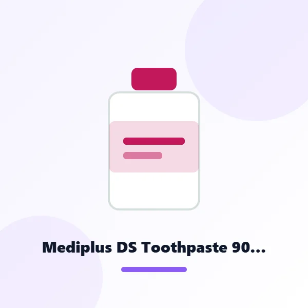 Mediplus DS Toothpaste 90gm