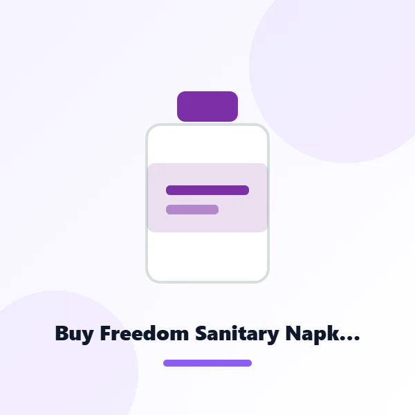 Buy Freedom Sanitary Napkin Heavy Flow 16 Pads Get Heavy Flow Wings Cotton Soft 8 Pads Free