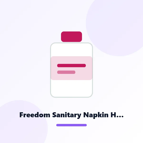 Freedom Sanitary Napkin Heavy Flow 16pads