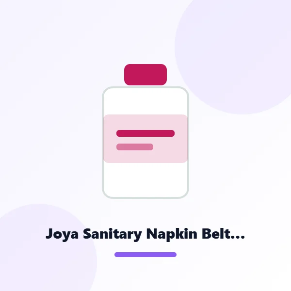 Joya Sanitary Napkin Belt 15's Pack