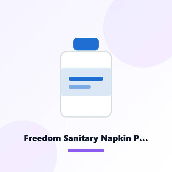 Freedom Sanitary Napkin Popular 8 Pads