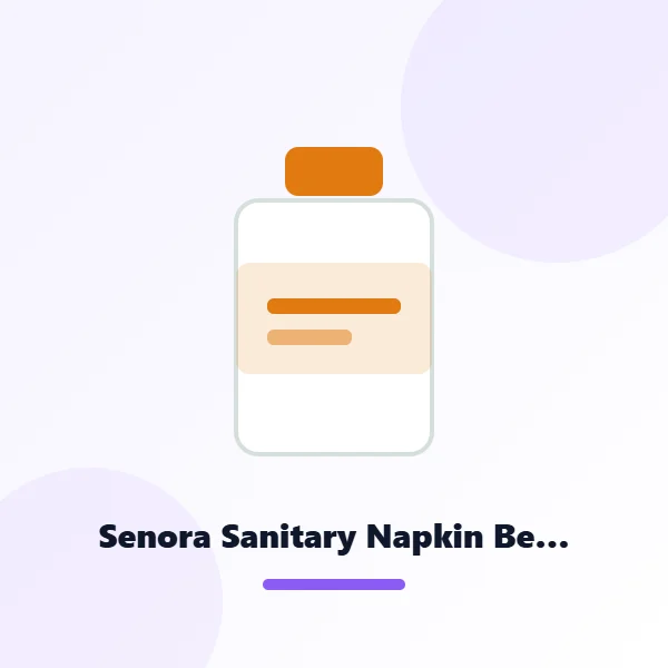 Senora Sanitary Napkin Belt 15's Pack